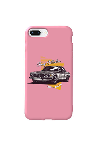 Other Apple iPhone 7 Plus Classy Collection Pink Colored Silicone TPU Θήκη