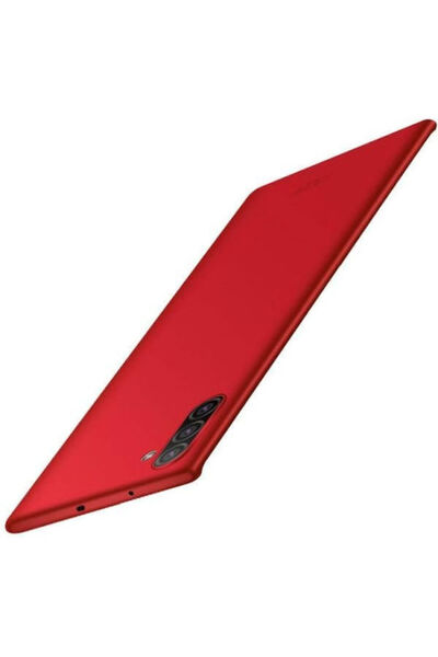 Mofi Ματ Πλαστικό Κόκκινο Πίσω Κάλυμμα (Galaxy Note 10) Κωδικός: 01SAM1342