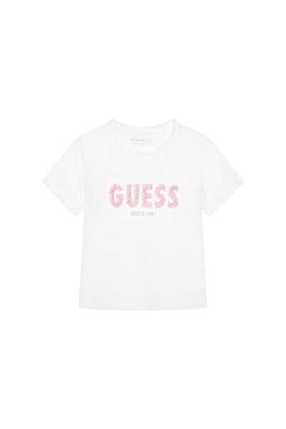 Guess Κοριτσίστικο μπλουζάκι J6RI24K6YW4 Λευκό