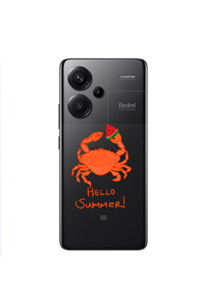 Other Xiaomi Redmi Note 13 Pro+ 5G Hello Summer! Transparent Silicone TPU Θήκη