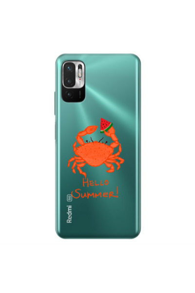 Other Xiaomi Redmi Note 10 Pro 5G Hello Summer! Transparent Silicone TPU Θήκη
