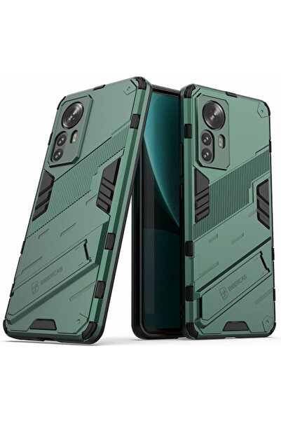 OEM Υβριδική Πίσω Θήκη Σιλικόνης Πράσινη (Xiaomi 12 Pro) Κωδικός: 01XIA1958