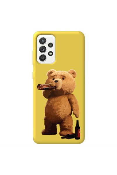 Other Samsung A23 Beer Time Yellow Colored Silicone TPU Θήκη