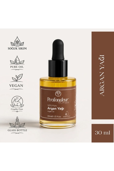 Argan Yağı Soğuk Sıkım %100 Saf 30 ml