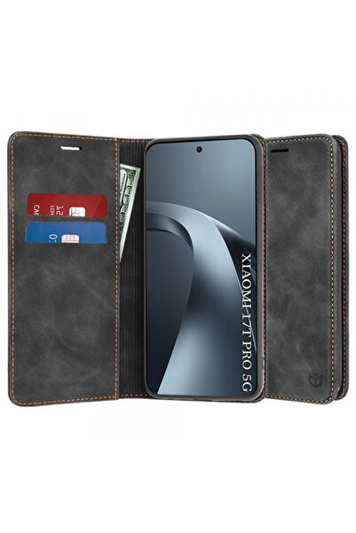 Techsuit Husa pentru Xiaomi 17T Pro, Techsuit, Confy, Neagra