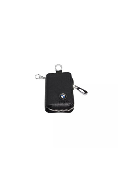 BMW Breloc, husă chei, BMW, 8.5 x 5.5 cm, negru, Magrot 20228