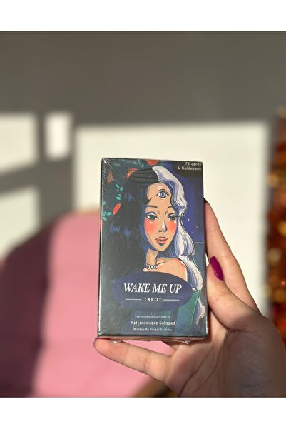 Galaksi Dükkanı Wake Me Up Tarot Destesi/Tarot Kartları -12cm 7cm boyutlarınd...