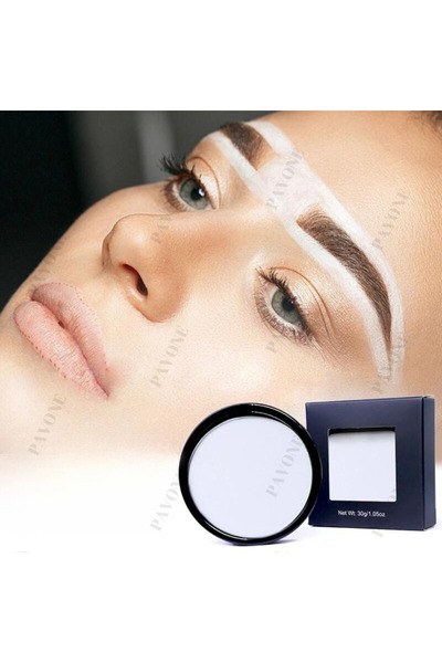 Pavone Kalıcı Makyaj Ve Microblading Için Uygulama Pastası | 30 gram | Beyaz ...