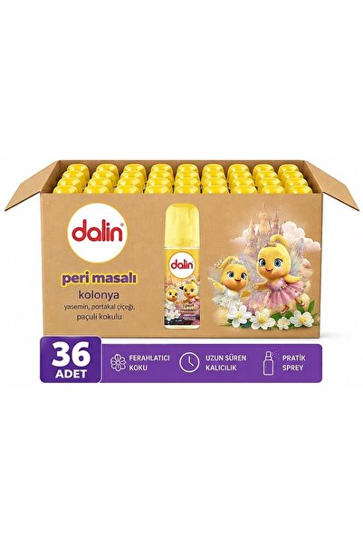 Dalin Bebek Kolonyası 150ML Peri Masalı (Yasemin-Portakal Çiceği-Paçuli Kokul...