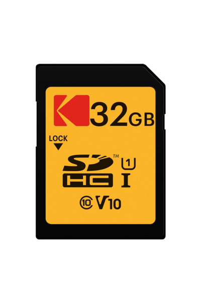 Kodak Card de memorie SDHC Performanță Premium, 32GB, Clasa 10 / UHS-1 U1 EKM...