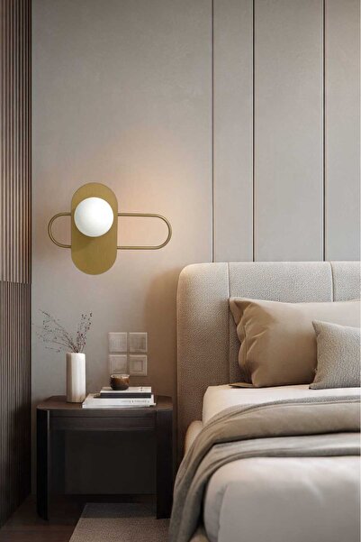 BSA LIGHTING VENÜS TEKLİ ESKİTME MODERN APLİK (BEYAZ GLOP 12 CM ÇAPINDA CAM)(G9 AMPULLU)AMPUL DAHİL DEĞİLDİR.