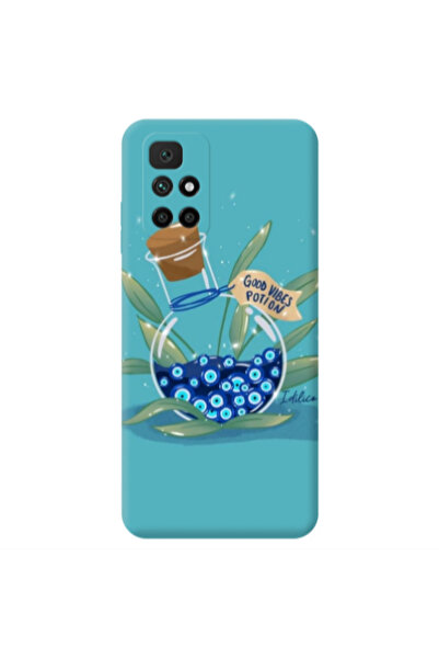 Other Xiaomi Redmi 10 2022 Good vibes potion Transparent Silicone TPU Θήκη