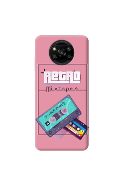 Other Xiaomi Poco X3 /X3 Pro Mixtapes Pink Colored Silicone TPU Θήκη