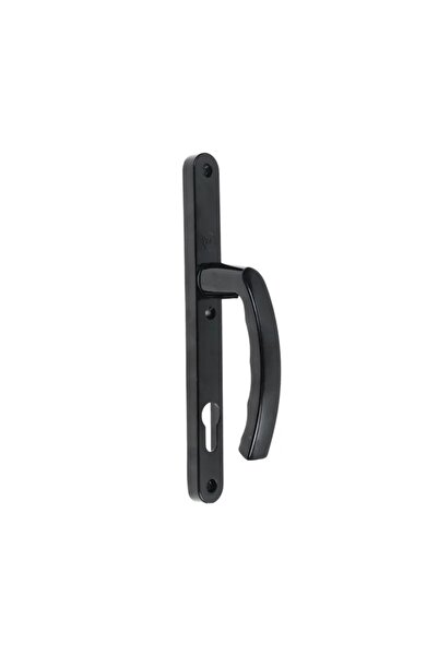 OEM Set manere usa PVC, cu sild, 92 mm, Yale, Negru