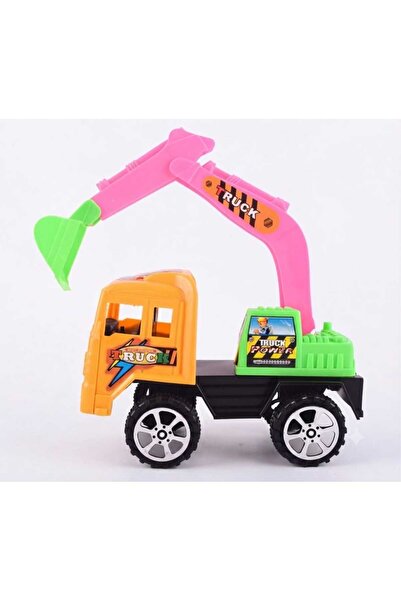 Toy Truck Power Excavator – Friction Construction Truck with Digger Arm 12 piece