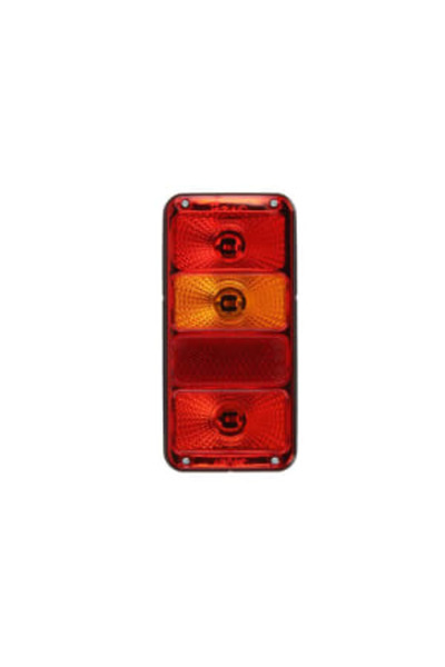 WAS Lampa Spate Dreapta/Stanga (rosu cu Iluminare Numar de Inmatriculare Refl...