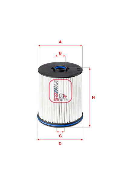 SOFIMA Filtru Combustibil Opel Insignia B Insignia B Country Insignia B Grand...