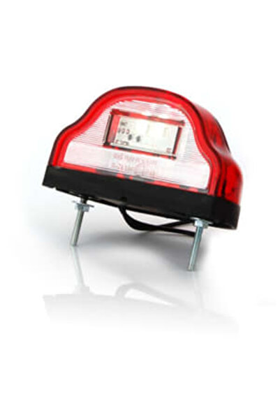 WAS Lampa Numar Inmatriculare (led 12/24v Culoare: Rosu