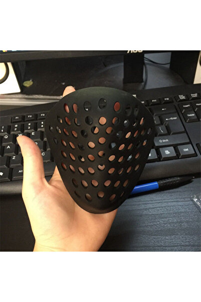 Choice1 black Black Red Silicone Mask Cover Month Masks Faceshell Cosplay Pro...
