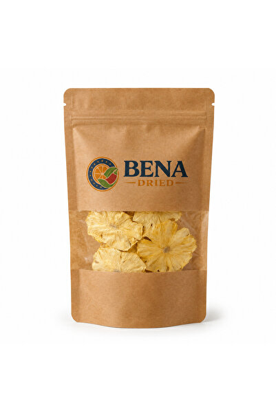 Bena Dried Kurutulmuş Ananas 100 g – İlave Şekersiz Tropikal Meyve | Atıştırm...