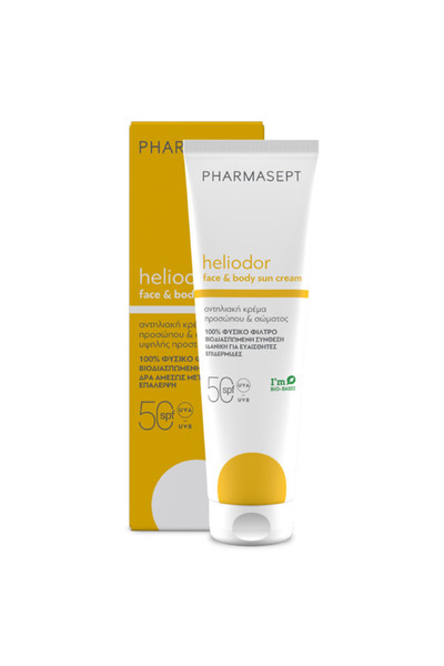HELIODOR Φαρμασέπτ Αντηλιακή Κρέμα Προσώπου SPF30 50ml