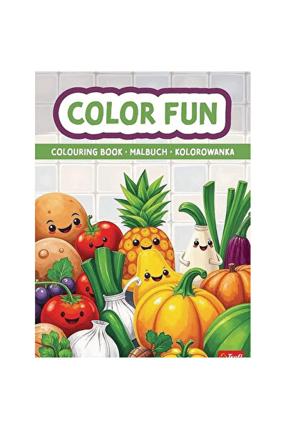 OEM Carte de colorat Trefl Fructe si legume 20x27.6cm