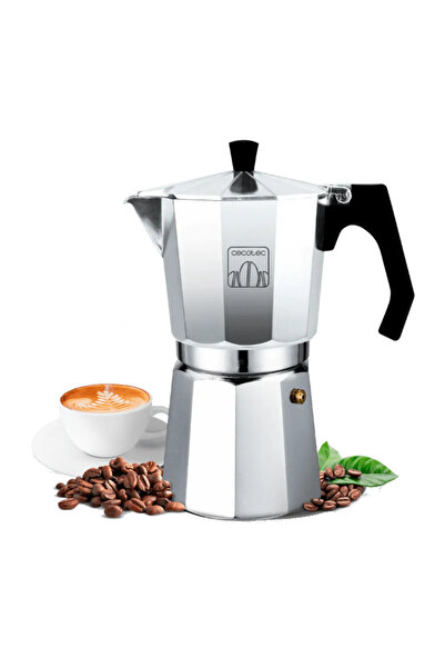 CECOTEC Cafetieră Moka pentru espresso, pentru plită, Cecotec, Mokaclassic 30...
