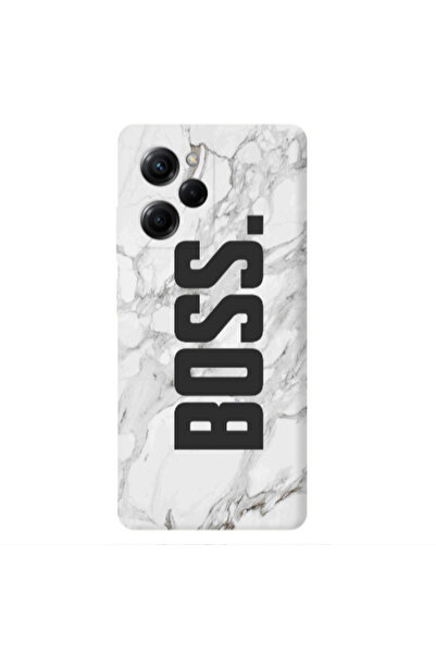 Other Xiaomi Poco X5 Pro Marble Boss Transparent Silicone TPU Θήκη