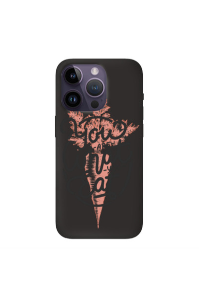 Other Apple iPhone 14 Pro Max You are What You Eat Black Colored Silicone TPU...