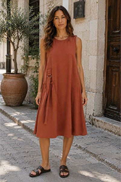HC Kids Wear 100% Cotton Comfortable Dress with Pockets