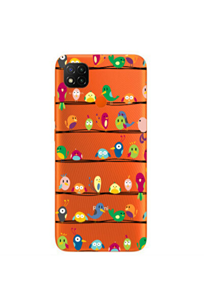 Other Xiaomi Redmi 9c birds Transparent Silicone TPU Θήκη
