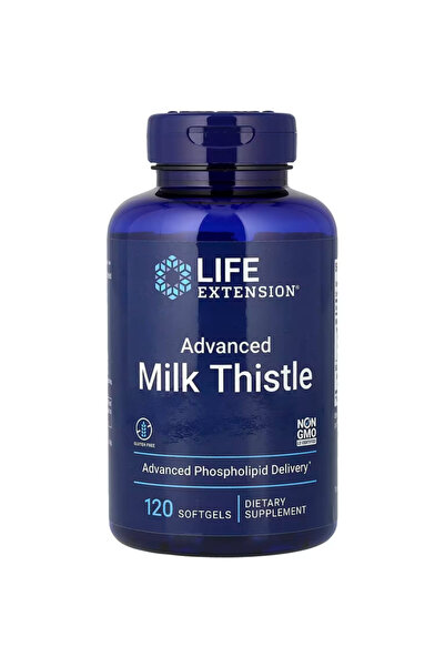Life Extension Herbal, Advanced Milk Thistle, Liver Health Supplement, Liver ...