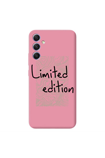 Other Samsung A15 5G Limited Edition Pink Colored Silicone TPU Θήκη