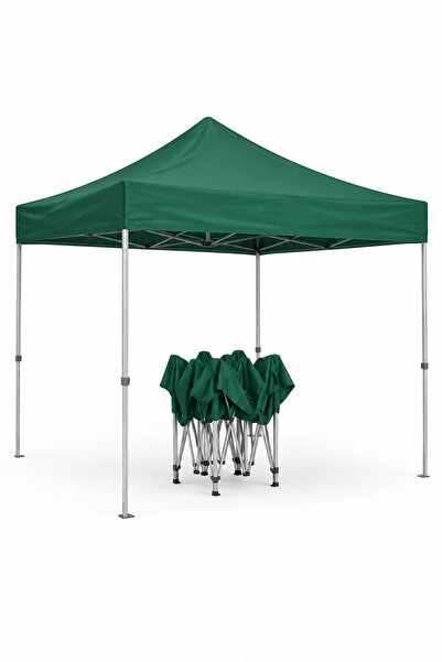 Otto Cort de grădină pliabil / Pavilion 3 x 3 m,, Structură metalică robustă,...