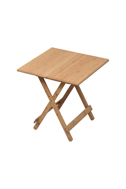 Decorer Denice Bamboo Folding Table 58x58x60 cm