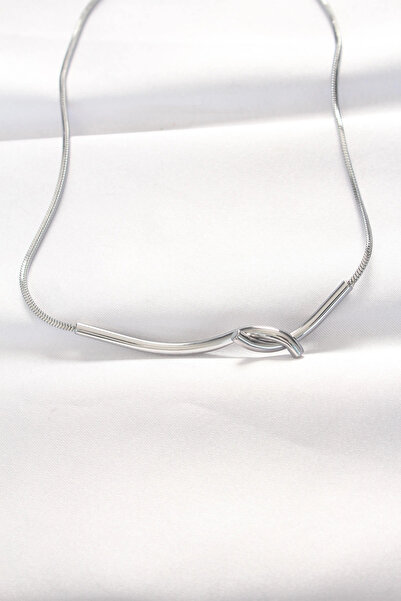 ARMÜZ 316L Steel Silver Color Necklace