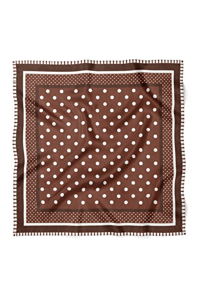 nehir eşarp Polka Dot Pattern Scarf Bandana 70X70 cm