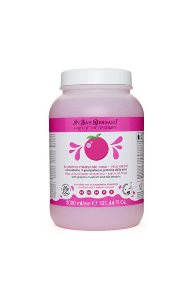 Iv San Bernard Șampon NOU cu Grapefruit Roz, pentru câini și pisici, 3l