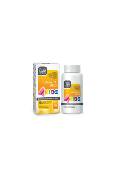 PharmaLEAD Βιταμίνη C Plus 4 Παιδιά 60 Ζελεδάκια
