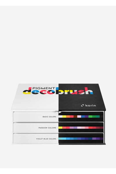 karinmarkers Σετ Πιγμέντων Decobrush Designer Karin 29C8