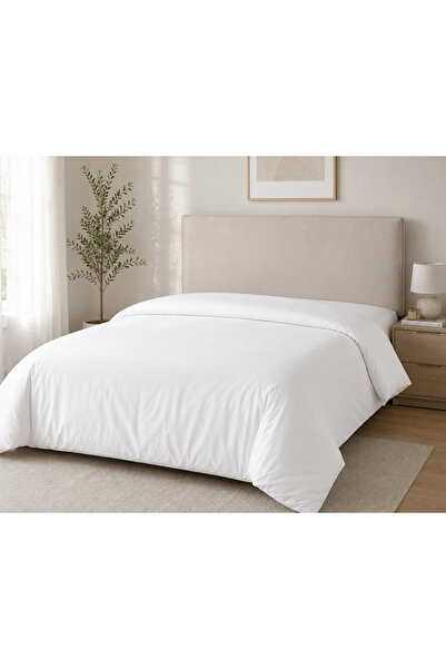 KAAN PREMIUM Double Plain White Duvet Cover |   Şiltelik |   Insole |   200X2...