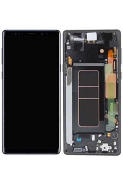 Samsung Οθόνη με μηχανισμό αφής και πλαίσιο για Galaxy Note 10 (Μαύρο) Κωδικό...