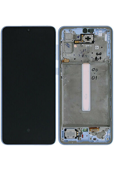 Samsung Οθόνη με Μηχανισμό Αφής για Galaxy A33 (Μπλε) Κωδικός: GH82-28143C