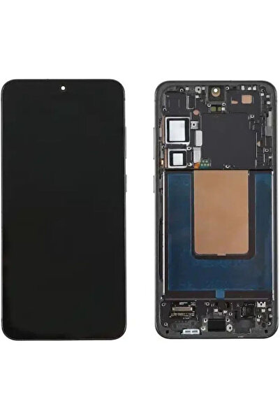 Samsung Οθόνη με μηχανισμό αφής και πλαίσιο για S926 Galaxy S24 Plus Μαύρο Κω...
