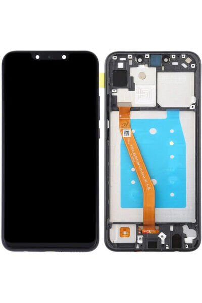 OEM Οθόνη με μηχανισμό αφής και πλαίσιο για Huawei P Smart+ Μαύρο Κωδικός: H-248