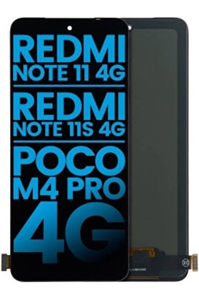OEM Οθόνη αφής με πλαίσιο για Redmi Note 11, Note 11S, Note 12s, POCO M4 PRO ...