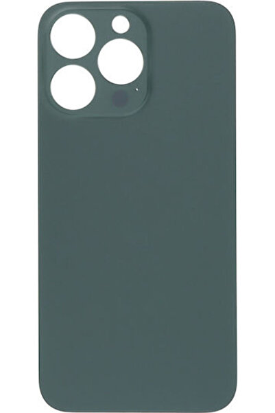 OEM Apple iPhone 13 Pro Κόλλα Πόρτας Μπαταρίας Μεγάλη Οπή Πράσινο Λογότυπο