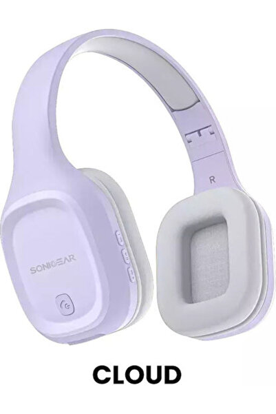 Sonic Gear Airphone 5 (2025) Ασύρματα / Ενσύρματα Ακουστικά Κεφαλής με 10 ώρε...