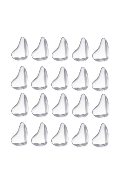 YBOSHOP Set 20 protectii colturi silicon transparente, adezive, pentru sigura...