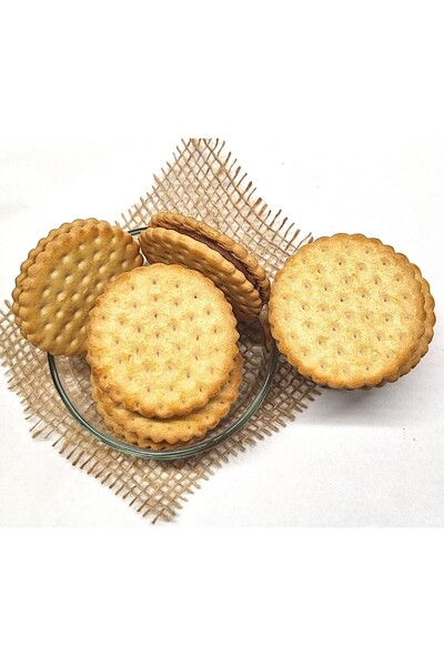 Camara Familiei Biscuiți Sandwich cu cremă de ciocolata fără zahăr adăugat - ...